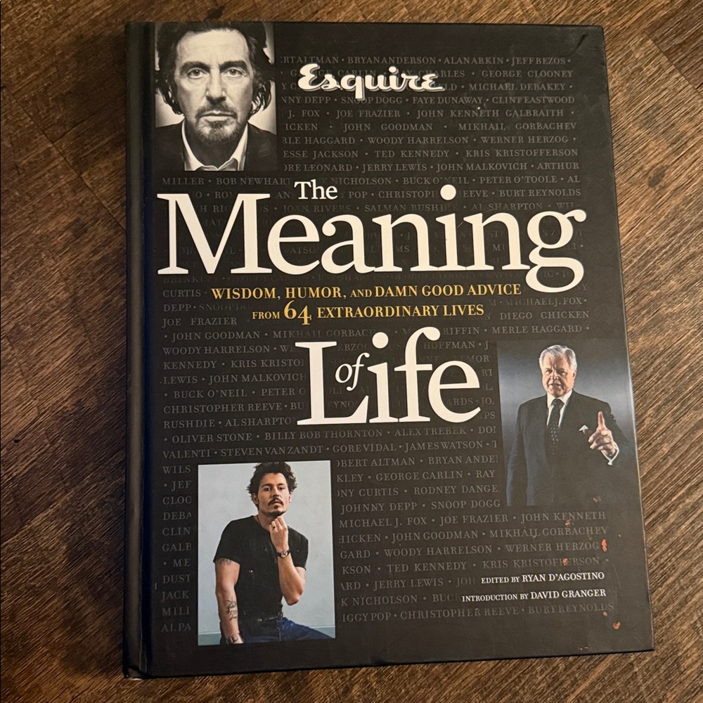 Esquire 'The Meaning of Life' Book